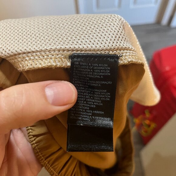 The North Face Men's solid tan convertible roll up Pants Medium M 29" inseam EUC - Picture 8 of 9